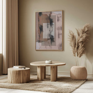 Tablou înramat „Abstract Brush Strokes 17y” de Mareike Böhmer