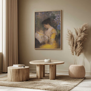 Tablou înramat „Madame Arthur Fontaine” de Odilon Redon