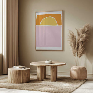 Tablou înramat „Pandc Sunset Copy” de Jenny Liz Rome