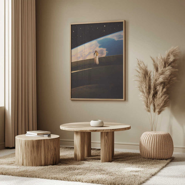 Tablou înramat „Cosmic Love” de Taudalpoi