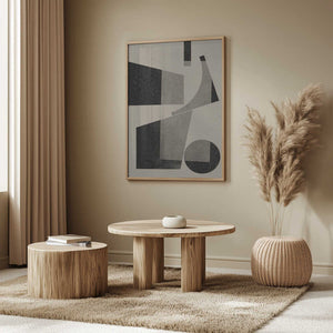 Tablou înramat „Geometric Harmony” de THE MIUUS STUDIO