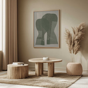Tablou înramat „Muted Silhouettes” de THE MIUUS STUDIO