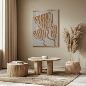 Tablou înramat „Modern Flowers” de THE MIUUS STUDIO
