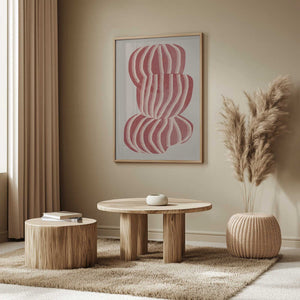 Tablou înramat „Striped Balance” de THE MIUUS STUDIO