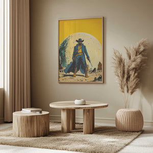 Tablou înramat „Yellow Justice” de Taudalpoi