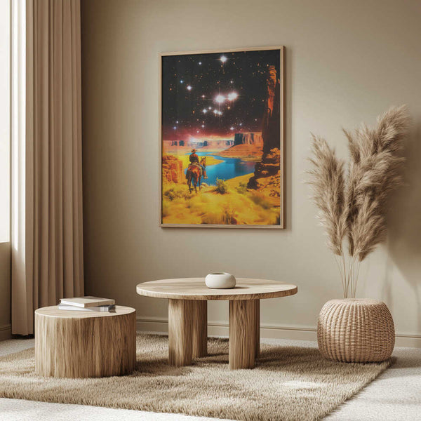 Tablou înramat „The Cosmic Frontier” de Taudalpoi