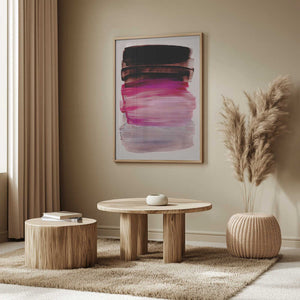 Tablou înramat „Abstract Brush Strokes 184” de Mareike Böhmer
