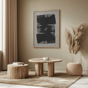 Tablou înramat „Abstract Brush Strokes 180Y” de Mareike Böhmer