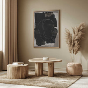 Tablou înramat „Abstract Brush Strokes 180Z” de Mareike Böhmer