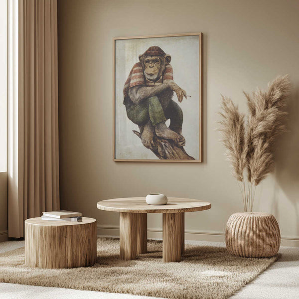 Tablou înramat „Smoke &amp; Chill” de Mike Koubou