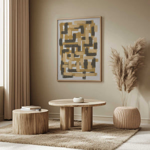 Tablou înramat „Abstract Pathways” de THE MIUUS STUDIO