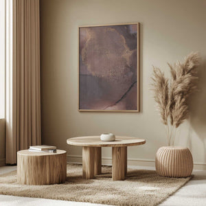 Tablou înramat „Organic Textures and Earthy Tones” de uplusmestudio