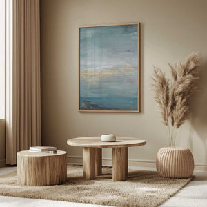 Tablou înramat „A Serene Seascape” de Julia Contacessi