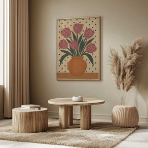 Tablou înramat „Potted Florals” de Marika Barsrsind