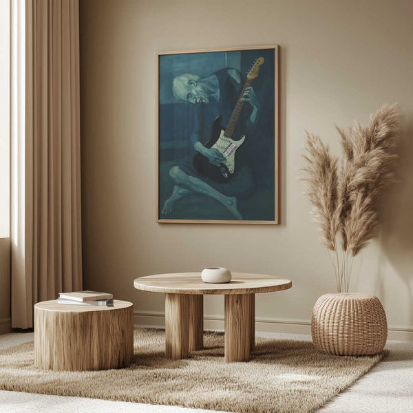 Tablou înramat „The Old Rocker” de Dikhotomy