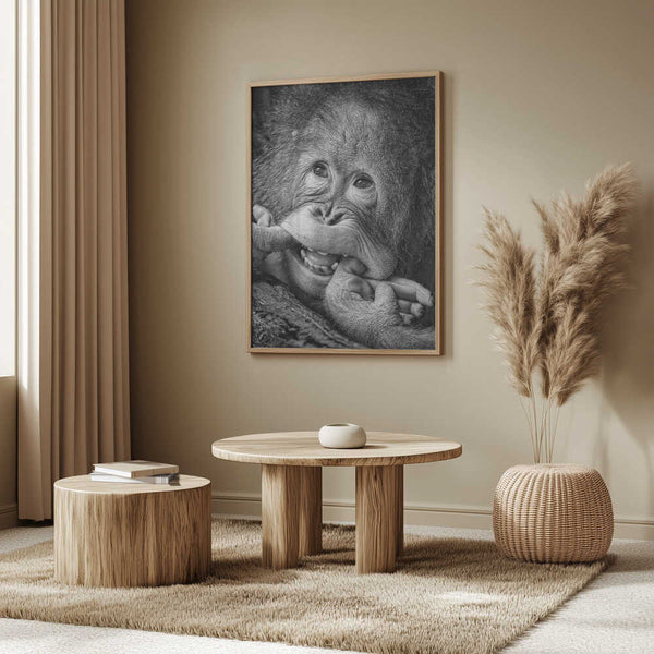 Tablou înramat „Big Smile.....please” de Angela Muliani Hartojo