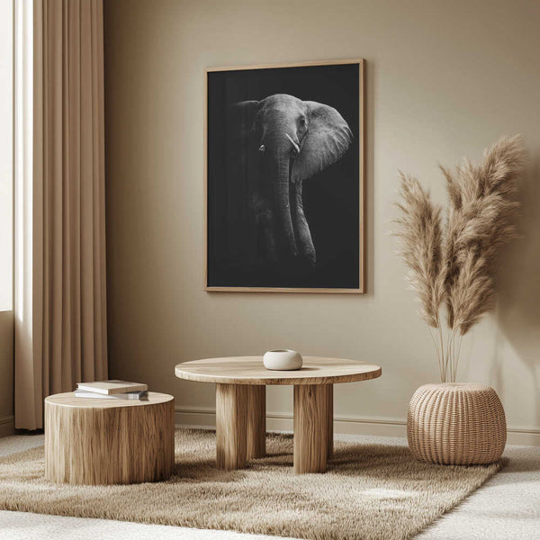 Tablou înramat „Elephant!” de WildPhotoArt