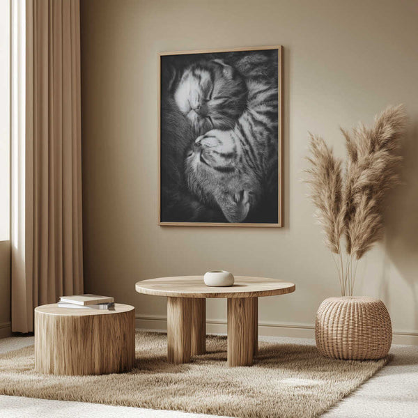 Tablou înramat „Yin and Yang” de Andrea Jancova