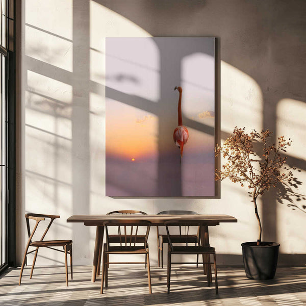 Tablou canvas „sunset ...” de Anna Cseresnjes