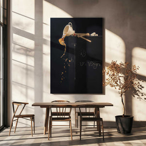 Tablou canvas „A study with free fall” de Dina Belenko