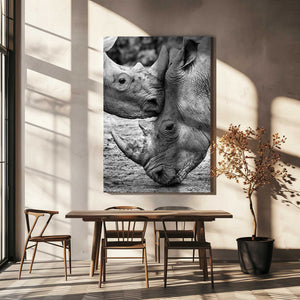 Tablou canvas „Face to face” de Jesus Concepcion Alvarado