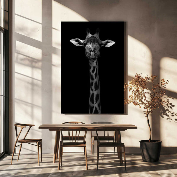 Tablou canvas „Giraffe Portrait” de WildPhotoArt