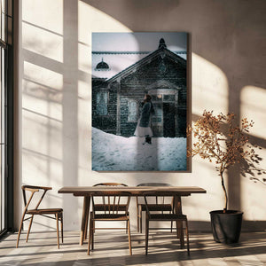 Tablou canvas „snow day” de Nobu Ishijima
