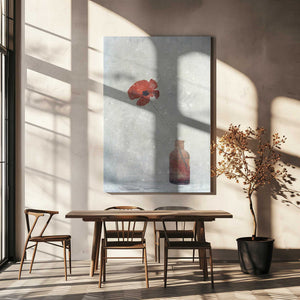 Tablou canvas „Winter Poppy” de Delphine Devos