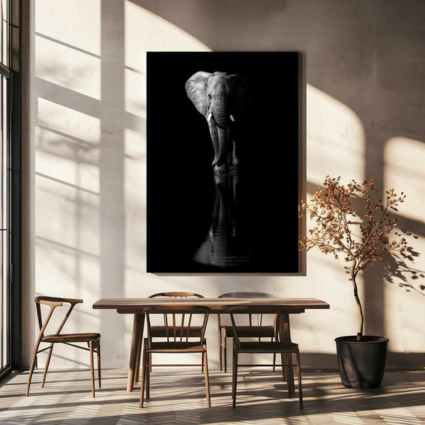 Tablou canvas „Elephant” de Jie Fischer