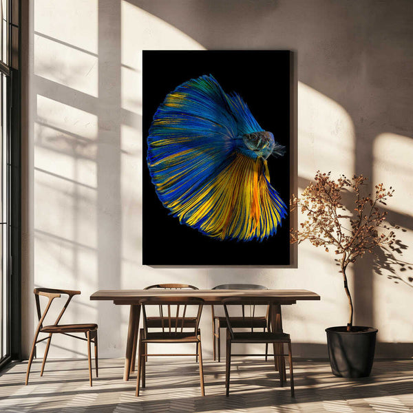 Tablou canvas „Yellow &amp; Blue” de Andi Halil