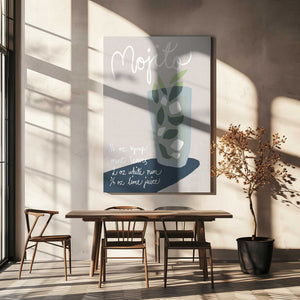 Tablou canvas „Mojito” de Pictufy Studio II