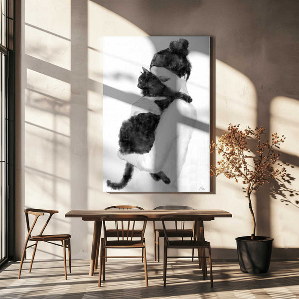 Tablou canvas „Cat Lover” de Pictufy Studio II