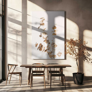 Tablou canvas „Eucalyptus Creative Gold 03” de Pictufy Studio III