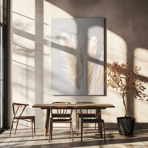Tablou canvas „Pampas Grass Grey 02” de Pictufy Studio III