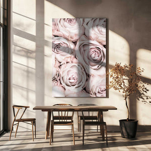 Tablou canvas „Pink Roses No 01” de Pictufy Studio III