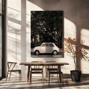 Tablou canvas „Little Car in Paris” de Pictufy Studio III