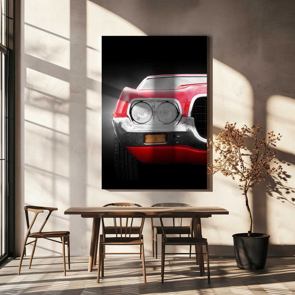 Tablou canvas „US classic car 1972 Ranchero pickup truck” de Beate Gube