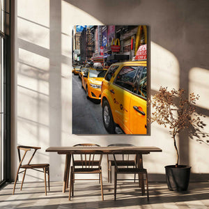 Tablou canvas „NYC Cabs” de Kobbie Pessach