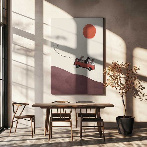 Tablou canvas „Adventure gang” de Maarten Léon