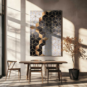 Tablou canvas „Smoky Cubes” de Elisabeth Fredriksson