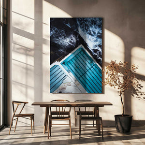Tablou canvas „Most famous ocean pool in Australia” de Asad Sarfraz