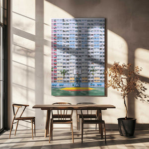Tablou canvas „"Rainbow" Estate” de HAN XIAOBEI