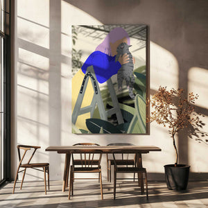 Tablou canvas „Hi Kitty, I love you!” de Jota de jai