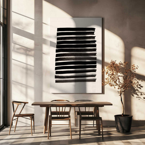 Tablou canvas „Stripes_Beige” de Pictufy Studio II