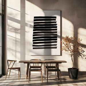 Tablou canvas „Stripes_Beige” de Pictufy Studio II