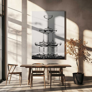 Tablou canvas „Champagne tower_6” de Pictufy Studio III