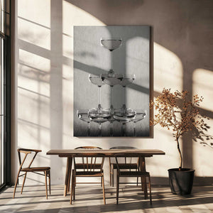 Tablou canvas „Champagne tower_9” de Pictufy Studio III