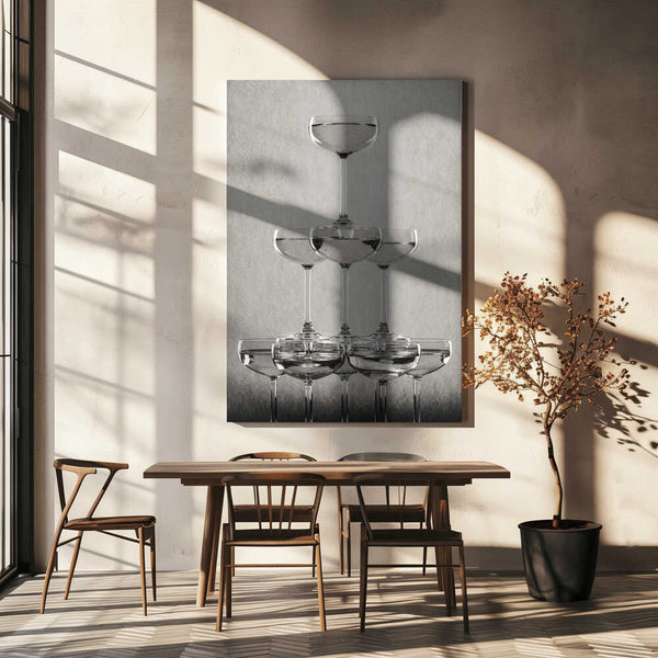 Tablou canvas „Champagne tower_9” de Pictufy Studio III