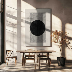Tablou canvas „Wave Eclipse” de THE MIUUS STUDIO