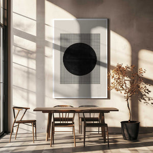 Tablou canvas „Circle Contrast” de THE MIUUS STUDIO